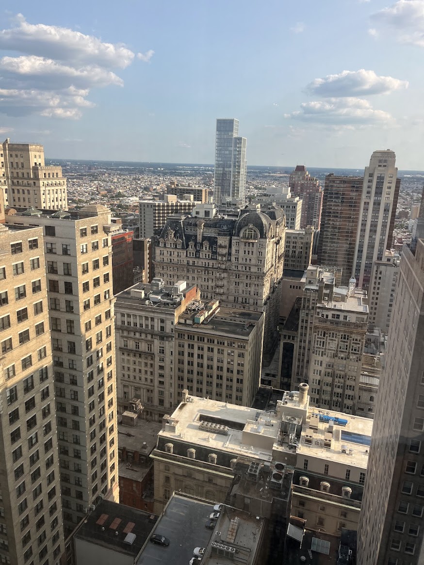 Beautiful views from the hotel room.